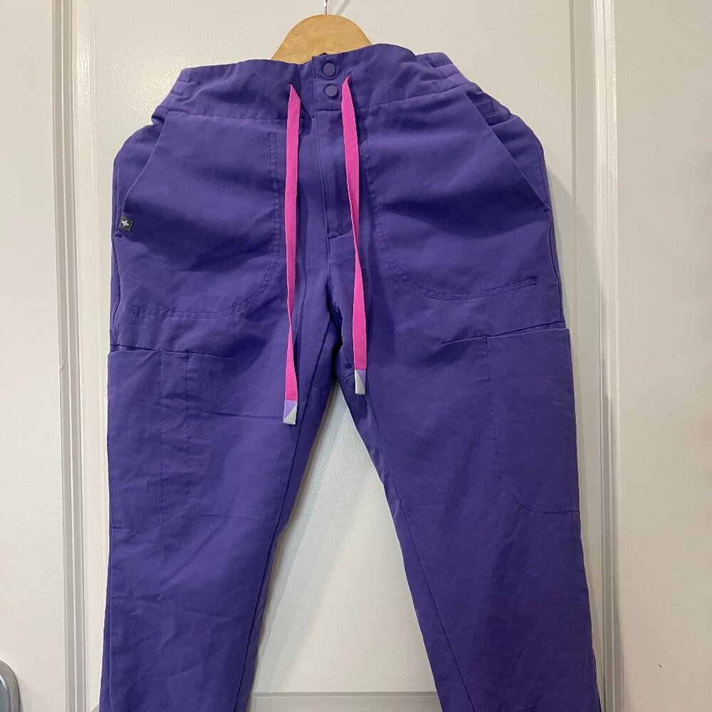 Figs Technical Collection Amethyst Scrub Pant / Sumaiya High Waisted, XS Petite